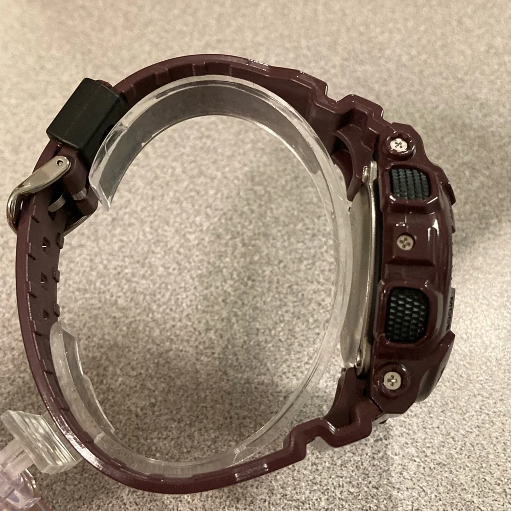 Rare Casio Gshock, GMA-S110MC, purple, black, gray, light works, new battery